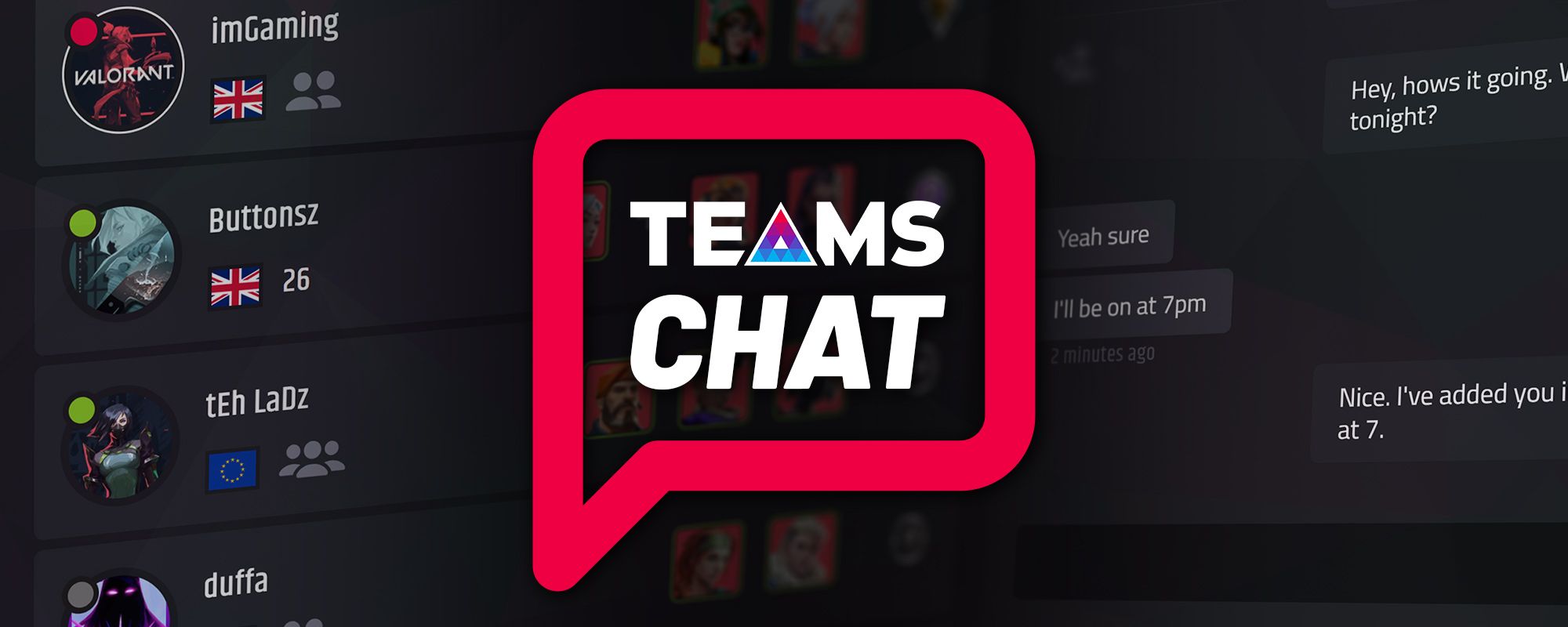Chat with your connections!