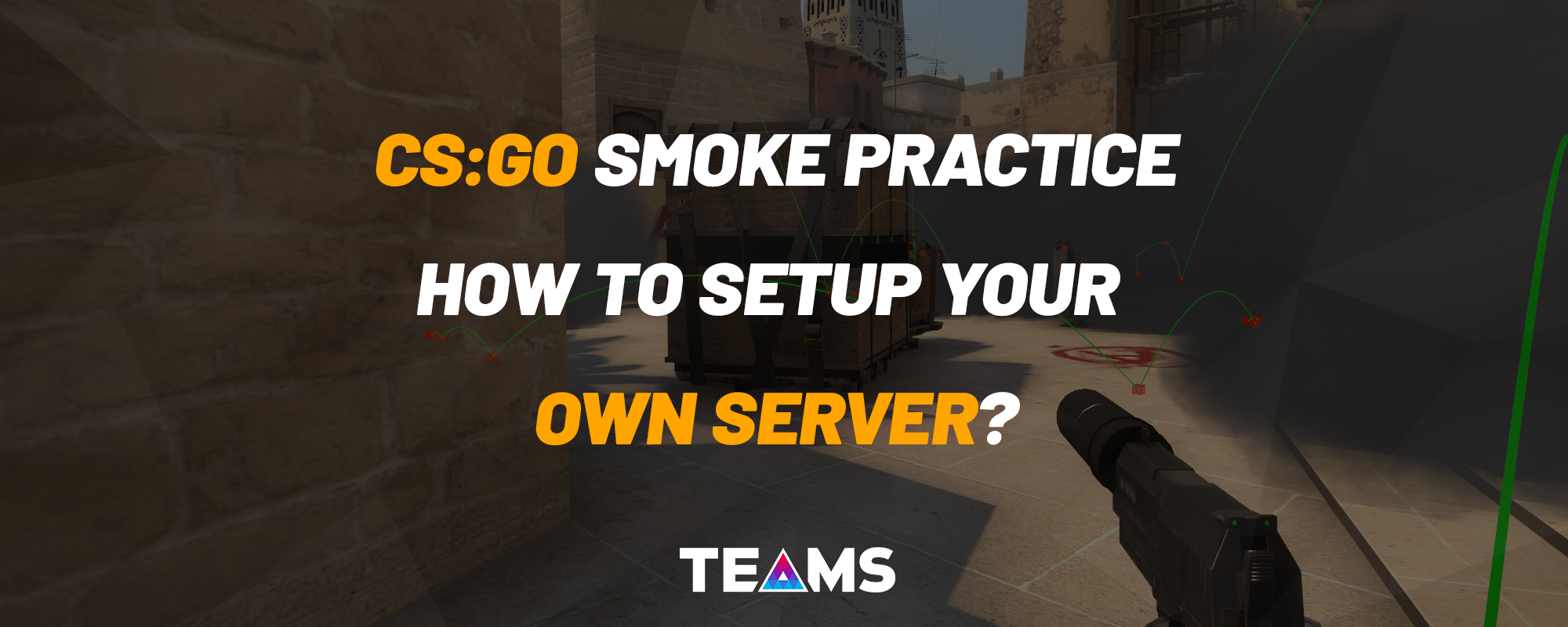 How to setup a server for smoke grenade practice in CS:GO 🥎
