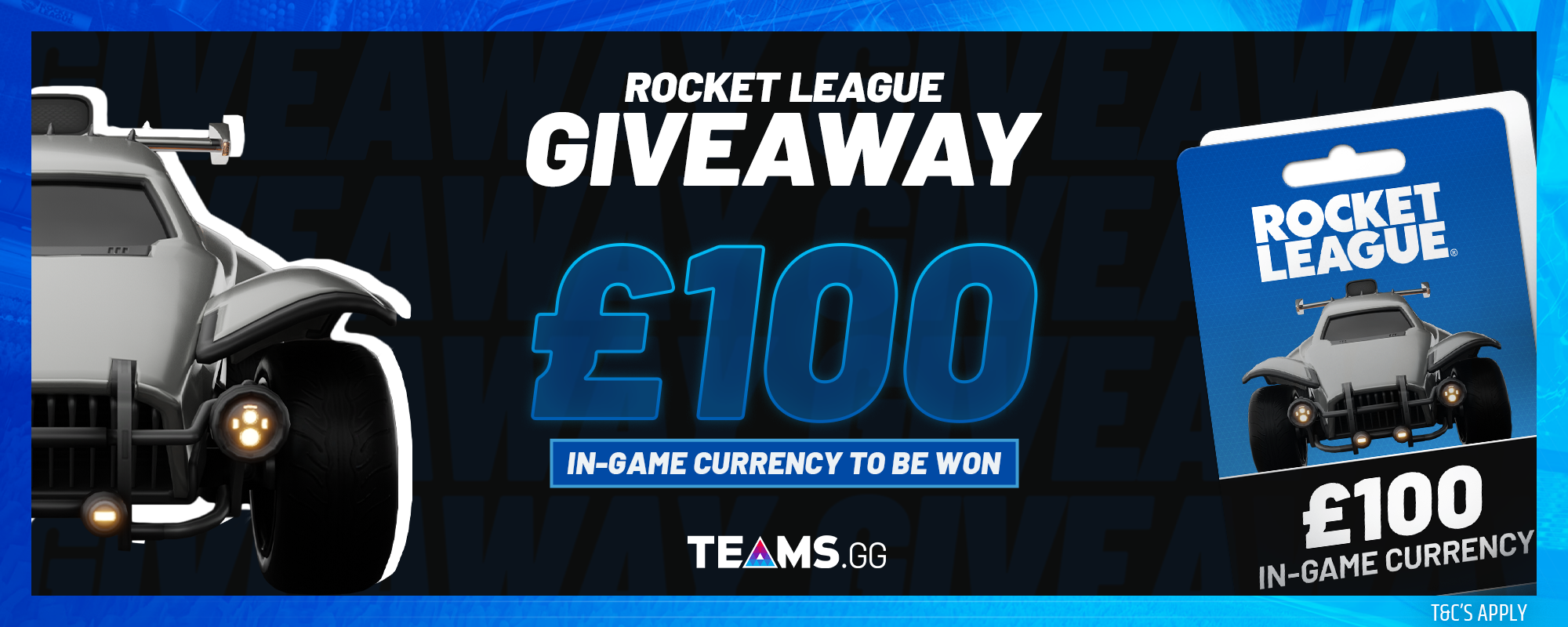 🚀 TEAMS Rocket League Giveaway