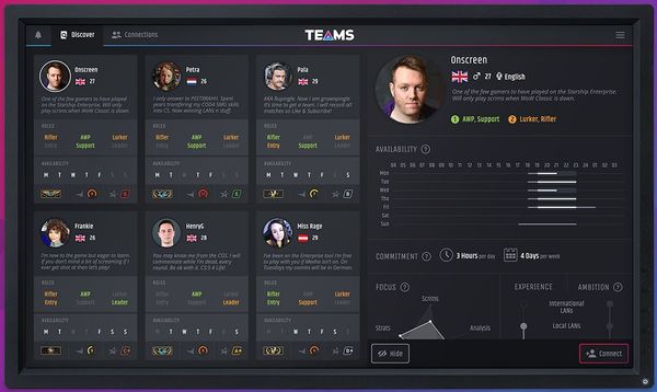 How to add csgo stats to TEAMS.gg